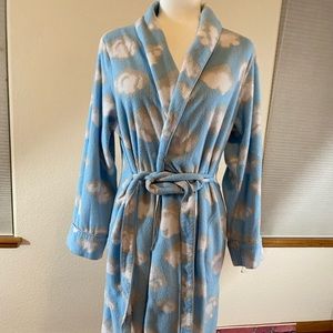 Women’s Nick & Nora Fleece 3/4 Length Robe M/L